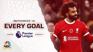 Every Premier League goal from Matchweek 12 (2023-24) | NBC Sports