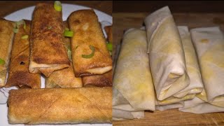 Vegetable Spring Rolls Recipe | Easy Homemade veg Spring Rolls | How To Make vegetable Spring Rolls