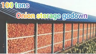 Nashik onion storage godown வெங்காய சேமிப்பு குடோன்