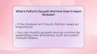 What Is Python's Sys.path And How Does It Import Modules? - Python Code School