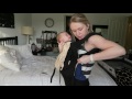 how to wear the ergo baby carrier with your 0 3 month old no newborn insert needed