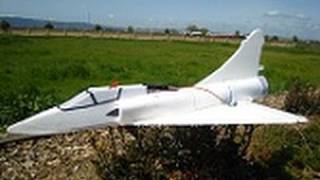 Scratch Built Mini Mirage 2000 EDF Park Jet