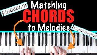 How to put Chords to a melody [Piano Lesson]