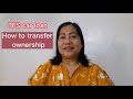 How to transfer ownership of a vehicle leased from Toyota Financial Services (TFS)