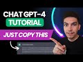 ChatGPT 4 Tutorial: The Best Way To Master AI For Beginners (Noobs)