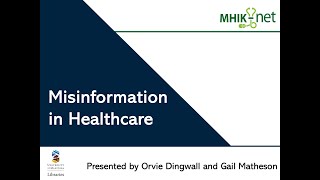 Debunking and Pre-bunking Misinformation