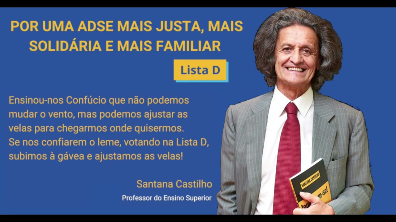 Lista D - Candidata Ao Conselho Geral E De Supervisão Da ADSE (2022 ...