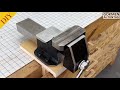 Making a Heavy Duty Metal Vice // DIY Metal Vice