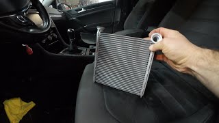 VW Golf  MK7 Cabin heater matrix, core, radiator change. No heat in cabin.