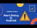 How to create a alert dialog in Android studio.