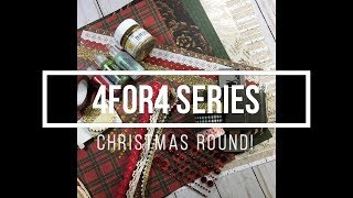 4for4 Series // Christmas Round // Layout #3