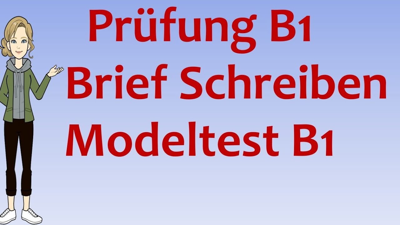 Prüfung B1 Einen Brief Schreiben / Modeltest Brief Schreiben Neu - YouTube