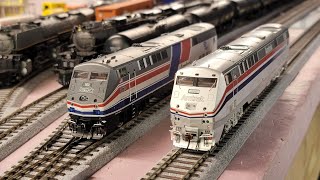 Train Review: Athearn Genesis Amtrak P40DC/P42DC. #train #hoscale #review