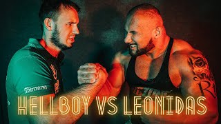 Armwrestling Entertainment - Hellboy gegen Powerlifter Leonidas Arkona