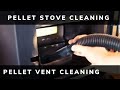 How to Clean a Pellet Stove, Including Chimney Vent Pipe!