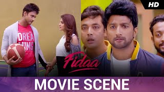 প্রেমে হাবু ডুবু | Fidaa | Yash | Sanjana | Pathikrit | Arindom | Movie Scene | SVF