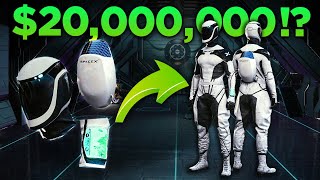 Why New SpaceX High Tech Space Suit cost $20M - INSANE