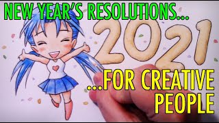 New Year's Resolutions for Creative People!