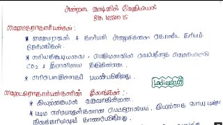 அன்றாட வாழ்வில் வேதியியல் (ஹைட்ரோகார்பன்கள்) - 8th Lesson 15 - Science -New Samacheer Book Notes