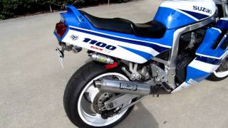 1991 GSXR 1100 M Blue White Original