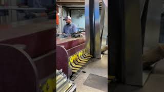 Flagler Power Cleat Bender Turning Drives on Flexible Duct Connectors