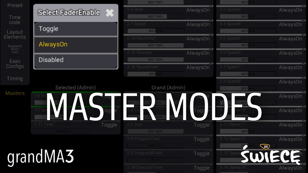 Grandma3 V1 8 Master Modes Youtube