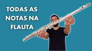 APRENDA TODAS AS NOTAS NA FLAUTA TRANSVERSAL | André Siqueira