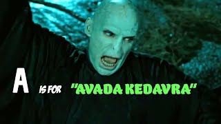 learn the alphabet with lord voldemort