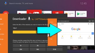 How To Install Downloader App And Browser Plugin On Android TV