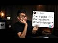 Open Off Canvas from Different Page - Elementor Tutorial