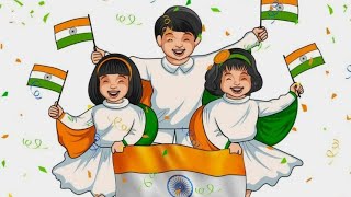 Independence day drawing very easy for beginners/ Independence day drawing / Independence day 2021