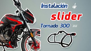 Instalación de Slider,  Tornado 2025 Vento