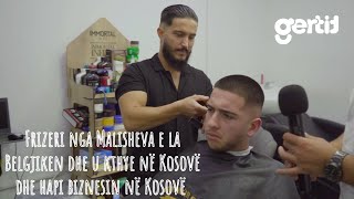 Frizeri nga Malisheva e la Belgjiken dhe u kthye në Kosovë | Tregime Jete | Shqiptarqe Krejt