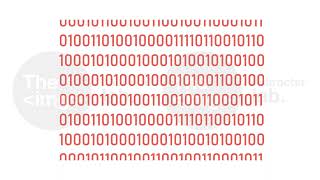 Coding binary code line 2D element animation