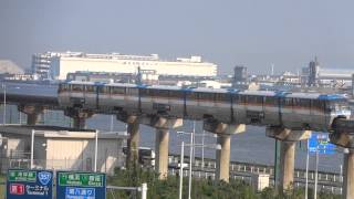 東京モノレール1000形　羽田空港国際線ビル駅発車