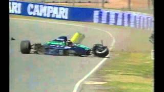 1991 Australian Grand Prix, spins and crashes