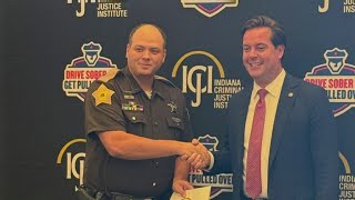 Vanderburgh County deputy honored for DUI enforcement work