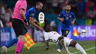 Giorgio chiellini vs saka #shorts