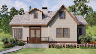 Amazing Beautiful The Cottage House With View - Idea Design | Tiny House 3D