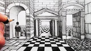 How to Draw Arches in Perspective: Draw Architecture