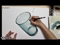 기초디자인 유리기초디자인 유리잘그리고싶다면 필수 시청 how to draw glass