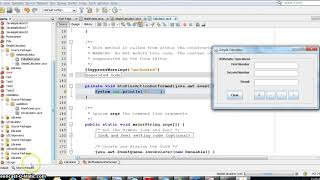 Simple Calculator-3 Using Java (Net Beans)