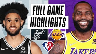 SPURS at LAKERS | FULL GAME HIGHLIGHTS | December 23, 2021