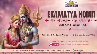 Special 11 Homa 2025 |Feb 14th Aikamatya Homa| Triveni Ashram Pune | The Art OF Living