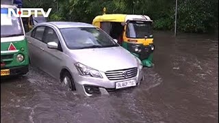 Delhi Rain | Downpour In Delhi Leaves Several Areas Water-Logged, 'Orange Alert' Issued