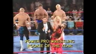 UWF Rookie of the Year Presentation   Power Pro Aug 22nd, 1987