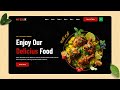 How to Make a Restaurant Website Using HTML & CSS | Full Responsive Design Tutorial