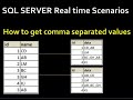 String_Agg() Function in SQL Server | how to get comma separated values in sql