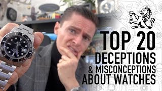 Top 20 Misconceptions & Deceptions About Watches On Social Media + Hugo Goes On The Run!