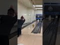 ブラインドボウリング　アイドルゴールドパールで12番スペア blind bowling